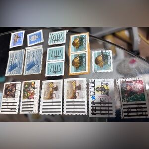 Colorful Canadian Stamp Set